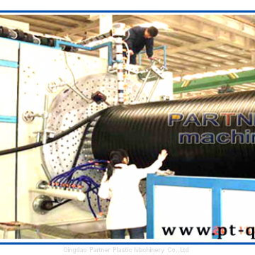 HDPE Large Diameter Hollow Wall Winding Pipe Production Line photo-5