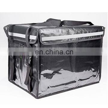 62'' 500D Fast Waterproof Food Delivery Bag Backpack Take Away Custom Logo Insulated Bag