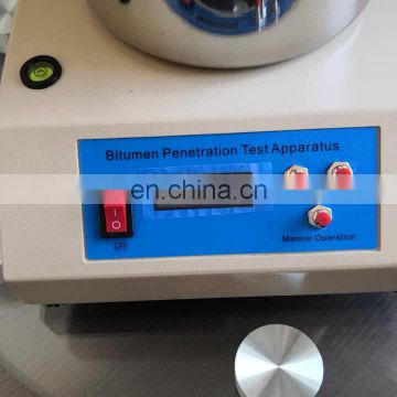 Automatic bitumen Penetrometer Bitumen Penetration Test Apparatus With Printer