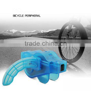 Bike Chain Cleaning Tool Set Outdoors with Newly Designed Cleaner Uses Rotating Brushes to Make Bicycle Chain Maintenance Easy