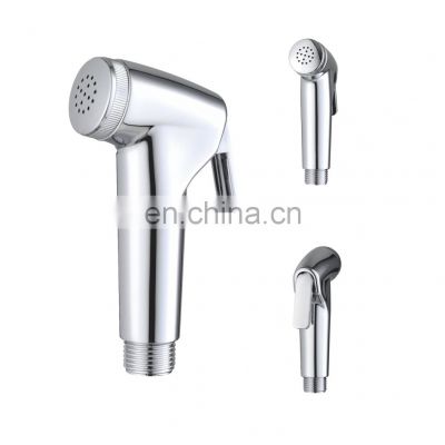 Toilet Portable Hand Held Chrome Spray Shower Bidet Shattaf set