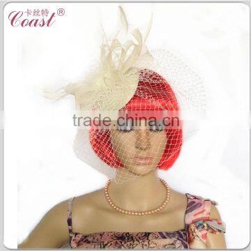 Ladies Fancy White Decorative Fashion Hair Net Clip photo-2