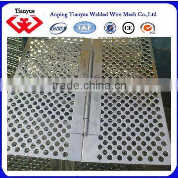 SS 302 304 316L 430 punched/perforated metal sheet