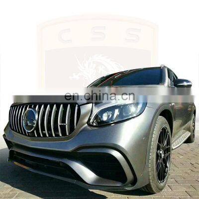 Bens GLC X253 GLC63S AMG style body kit PP material