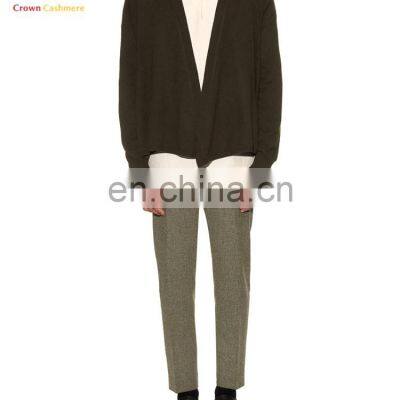 Men Cashmere Open Front Cardigan Hot Selling photo-3