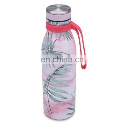 Eco-friendly portable 500 ml custom  vacuum flask thermos drinking bottle water cup