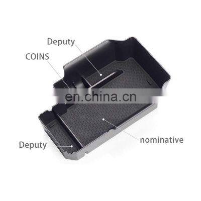 Interior Accessories Parts Silicone Armrest Rest Storage Box Center Control Console Organizer Tray For Chevrolet Colorado 15-21 photo-3