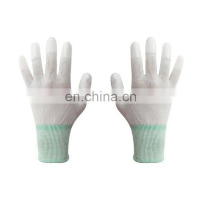 Manufacturer Price ESD PU Top Fit Electronic Gloves For Cleanroom Work Hand Protection