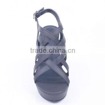 New Design Shoes High Heel Women Buckle Strap Ankle Sandals Popularity 2016 photo-3