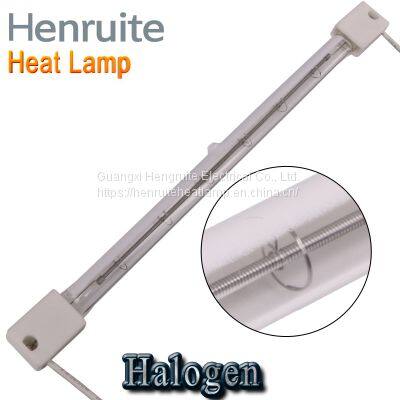 short wave quartz lamps 1500w Halogen blowing lamp