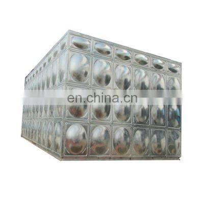 Big Stainless Steel Food Grade Water Tank 5000 10000 Litre Gallon Ss 304 316 Stainless Steel Panel tank