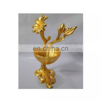 Brass Antique Hammered Butterfly Bowl photo-4