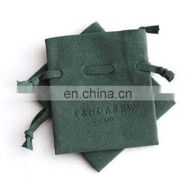 PandaSew Wholesale Jewelry Bag High Quality Microfiber Jewelry Pouch With Custom Logo photo-4