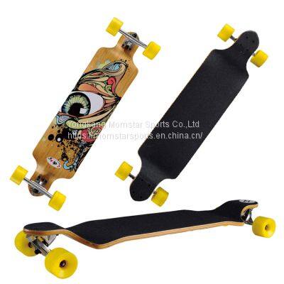 41.25inch Dancing Road Downhill Maple Wood Complete Longboard Skateboard