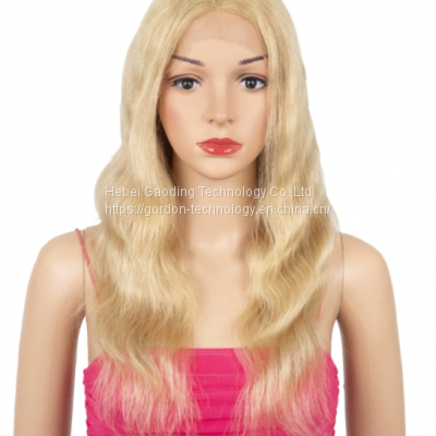 13x6 Lace Front Blonde Body Wavy Human Hair Wig with Wholesale Price