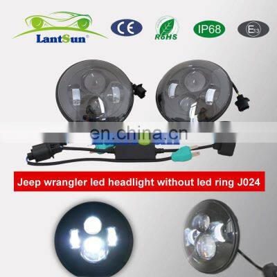 Lantsun для Jeep J L J024 для Jeep Wrangler светодиодный фара без светодиодного кольца для Jeep JK Wrangler 2007 - 2017 photo-2