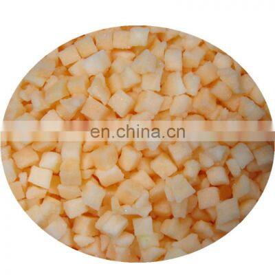 Chinese Fruits Sinocharm Frozen Fruit IQF Ball Cantaloupe Frozen Ball Cantaloupe for Wholesale