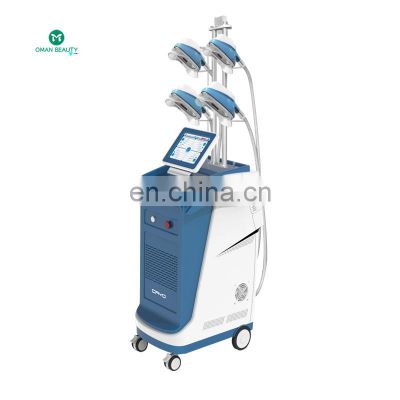 4D Large Area 5 Handles cryo 360 Fat loss Slimming Cryolipolysis Machine