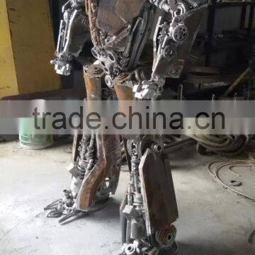 Iron Sculpture Sentinel Prime Cast Iron Western Decor