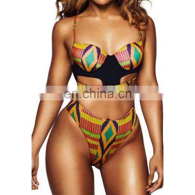 Customized 2020 Hot Sale Bathing Suits Sexy Fashion Two Pieces Bikini Sexy Women Swimwear pakaian renang wanita bikini