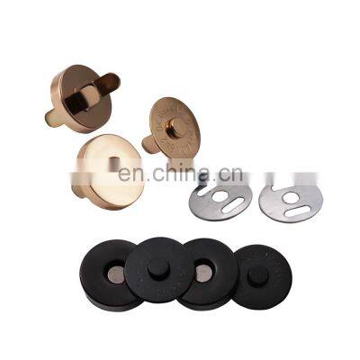 High Quality Metal Accessories Clasps Fastener Magnetic Snaps Buttons With Locking Disks Washers photo-3