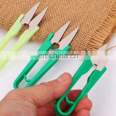 Byloo Multifunction Hot Selling High-quality Yarn Spring U-shaped Small Thread Scissors Clothing Tailor's Scissors