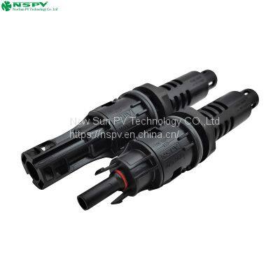 Dc 1500v Solar Panel Inline Fuse Connector Male End Ip68 Waterproof Combiner Box Connector photo-2