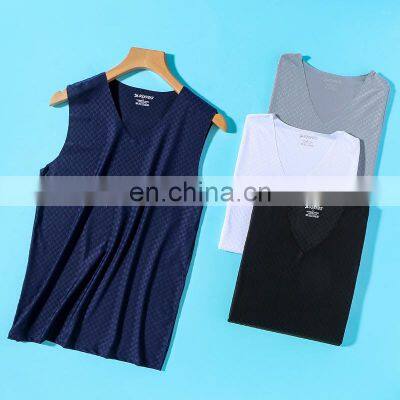 Custom Logo Tank Tops Wholesale Gym Tank Top Men Casual PRINT Summer XXL OEM Anti Vest Style Sportswear Pattern Hooded Wear Neck