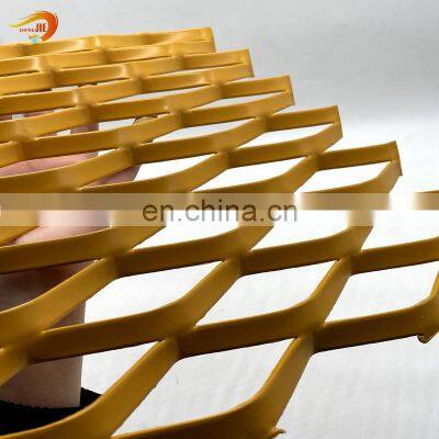 Outdoor furniture powder coating expanded metal grill grates