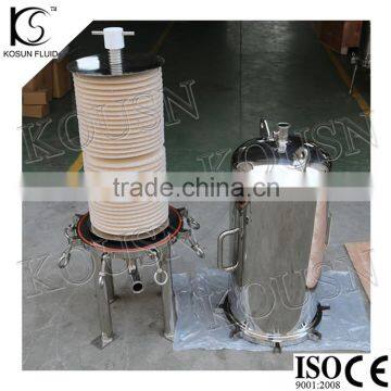 lenticular filter housing wine filtering machine