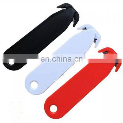 Wholesale Multifunction Custom Open Ended Letter Envelop Opener Plastic Logo Belt Cutter photo-2