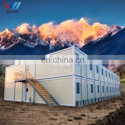 2-story sleep box cabin house modular holiday house townhouse casa container van 20ft