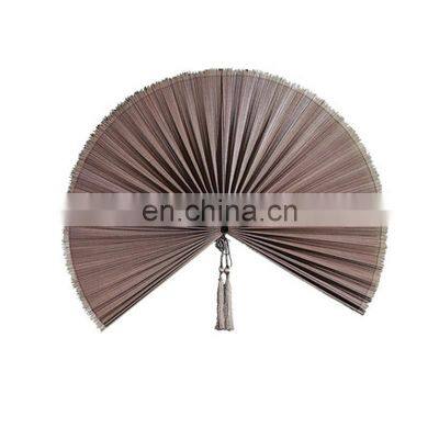 Hot Selling Large Bamboo Fan Decoration Pendant Wall Decoration Southeast Asian Folding Fan Wall Decor