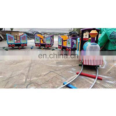 Factory wholesale outdoor amusement park electric ride on train mall trains