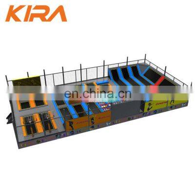 Commercial Design Shopping Mall Trampoline Parks With Ninja Course photo-3