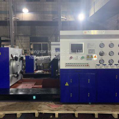 Highly Automated YFT-200 Claws Clamping Type Horizontal Ball Valve Test Equipment for Flange Valve Sealing and Shell Test photo-2