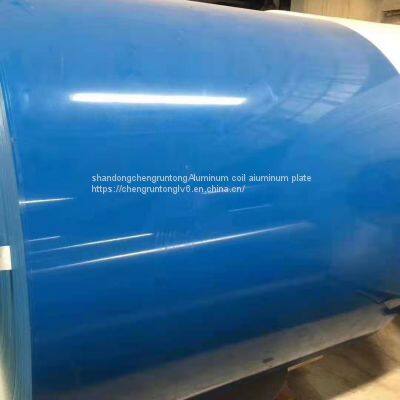 Color coated aluminum coil alloy roofing panel polyester fluorocarbon film processing customized spot inventory to provide color number can be mailed samples