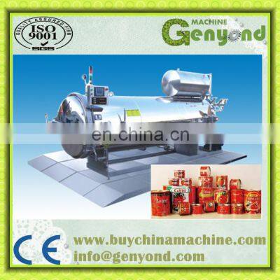 Latest Water Shower Type Horizontal Retort Sterilizer /steam Water Spray Autoclave for Food and Beverage photo-3