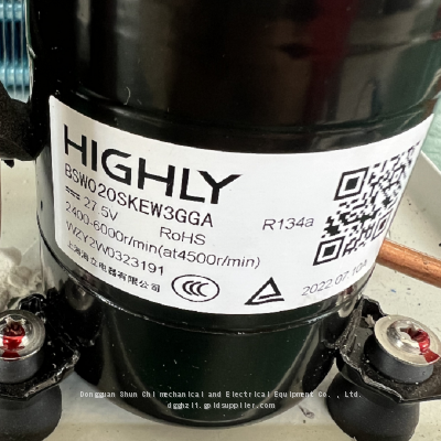 BSW020SKEW3GGA Original New Hitachi Inverter Miniature Compressor DC 24V48V Voltage Vehicle