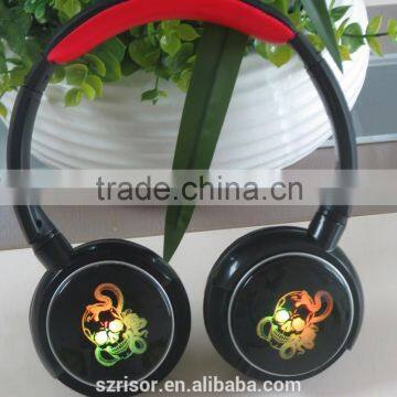 High Quality Wireless Bluetooth Headset Headphone Earphone With Flash Light