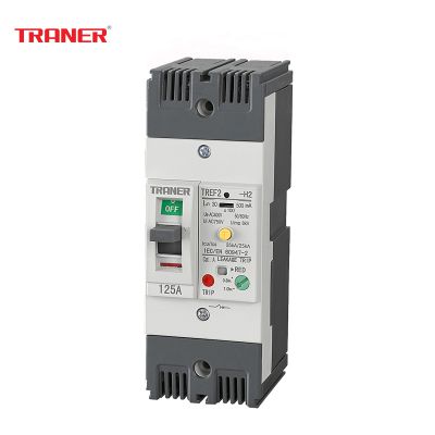 TREF2-125-2P Type A Rcbo 20A-125A 30ma time delay rcbo