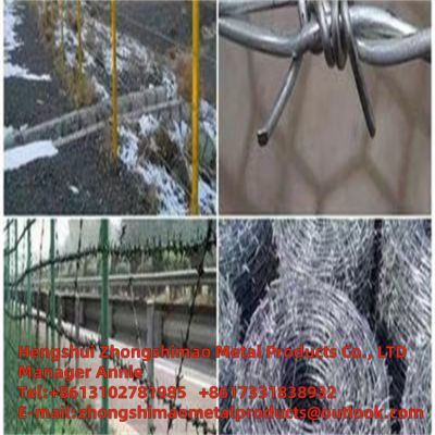 COMMON BARBED WIRE/PVC coated barbed wire