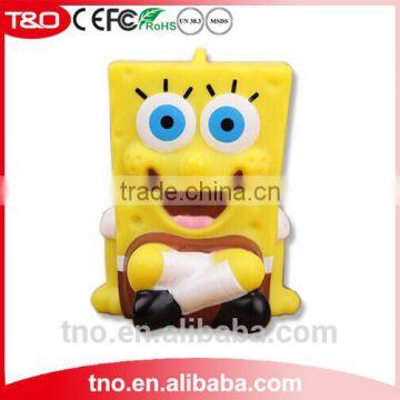 Wholesale Cartoon SpongeBob Cell Phone Power Bank 2600mah