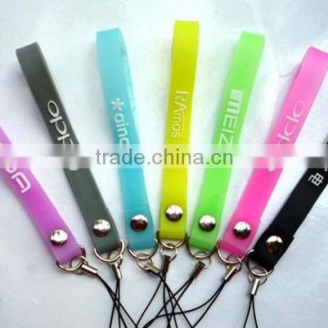 promotion band PVC key fobs, cheap silicone key hanger, silicone remote key fob