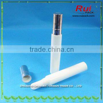 10g Plastic Tube With UV Silver Screw Cap, PE Soft Tube for Lip Gloss photo-2