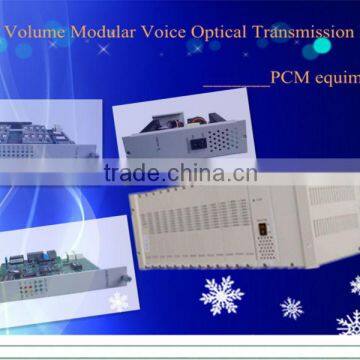 192 channel phone optical audio pcm over fiber optical transmission equipment