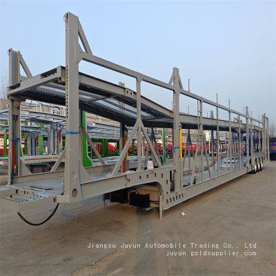24 Meter Export Semi-trailer 10 Car Semi-trailer Export Russian Semi-trailer 3-axle Semi-trailer photo-4