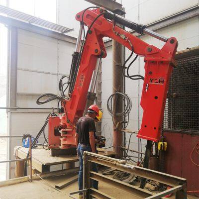 Stationary Type Pedestal Breaker Boom System photo-3