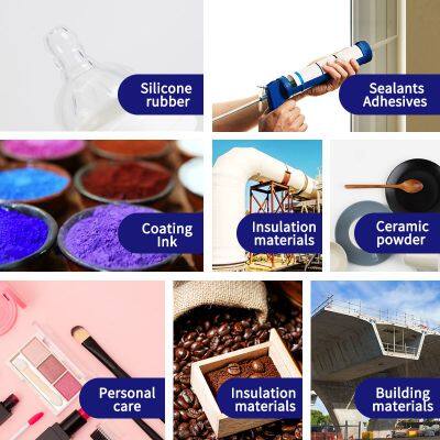 HIFULL HTV LSR Reinforcing Filler Nanoscale White Carbon Black Hydrophilic Silica (Pyrogenic Silicon Dioxide) Hydrophilic Powder photo-5