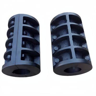 High Torque JQ/JQW Type Clamp Coupling for Motor & Gearbox 45 Steel Jacketed Iron Disc Structure Flexible Rigid OEM Supported photo-3